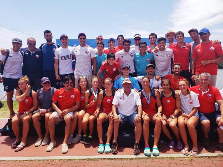 Brillante participación de selección nacional de Remo en Río de Janeiro 2018