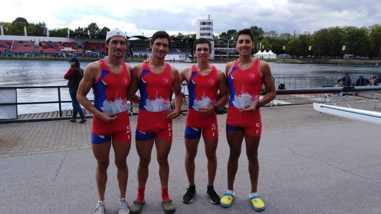 Con dos medallas de Oro y cuatro de Plata continua gira por Europa de la Selección de remo