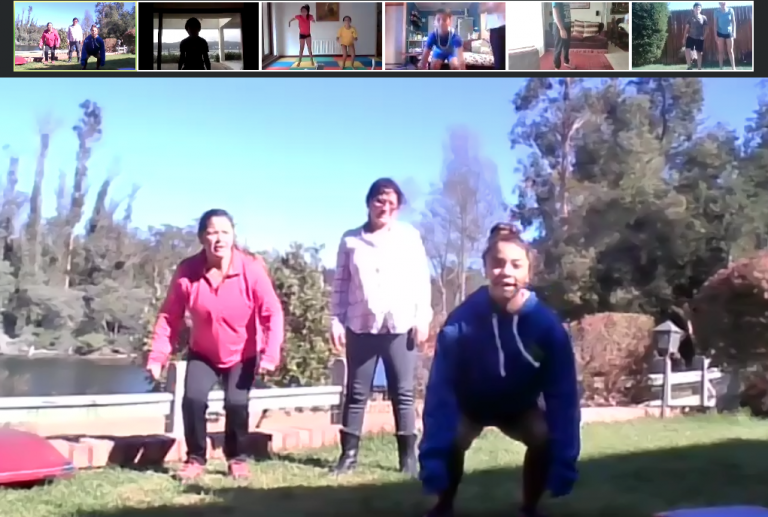 Federación Chilena de Remo vivió su primer #YoEntrenoEnCasa