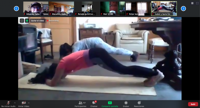 Vuelven los #YoEntrenoEnCasa en su cuarta versión