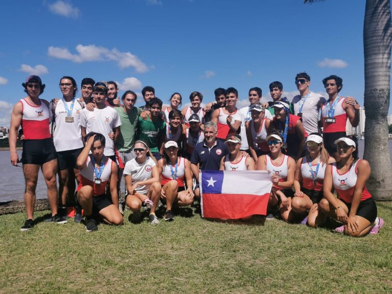 Chile Vice Campeón Sudamericano de Remo Junior y Sub23 en Porto Alegre, Brasil.