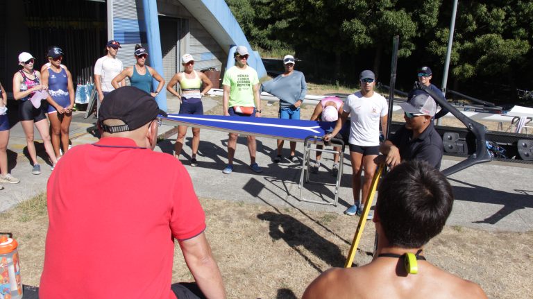 Selección Chilena de Remo, inicia concentrado de preparación 2024 en Valdivia.