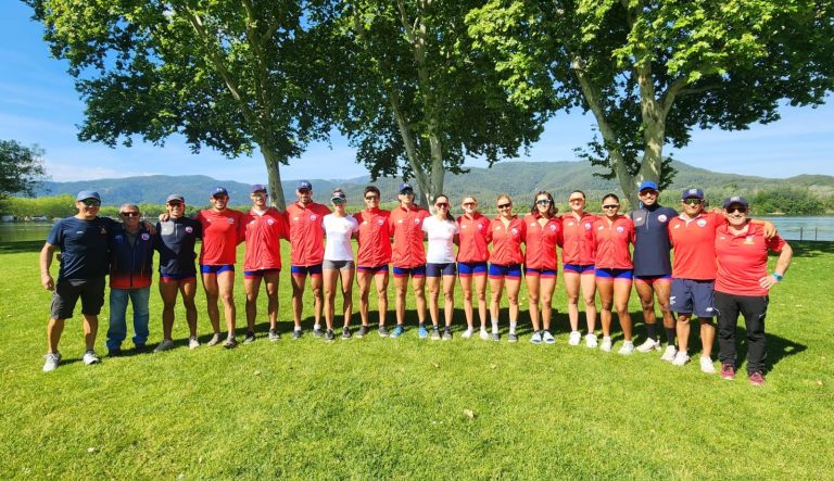 Equipo Chileno de Remo se prepara en Banyoles, España para próximos desafíos internacionales.