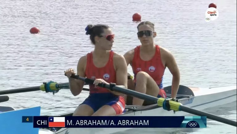 En noveno lugar del mundo quedaron Antonia y Melita Abraham tras participar de la final B del W2- de Paris 2024.